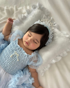Kids little girls Ballerina Princess Tutu Dress - Blue - Fox Baby & Co