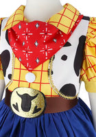 Load image into Gallery viewer, Original Jessie Cowgirl Toy Story Princess Dress &amp; Hat Set 🤠✨ - Fox Baby &amp; Co

