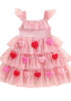 Load image into Gallery viewer, Girl My Sweetheart Tulle Dress - Pink (pre order) - Fox Baby &amp; Co
