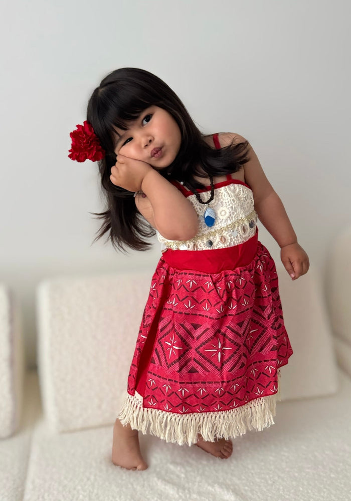 Moana Princess Party Dress Costume - Fox Baby & Co