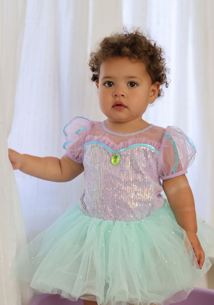 Ariel Mermaid Princess Birthday Tutu (limited edition) - Fox Baby & Co