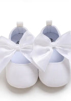 Load image into Gallery viewer, My First Baby Big Bow White Shoes (pre order)
