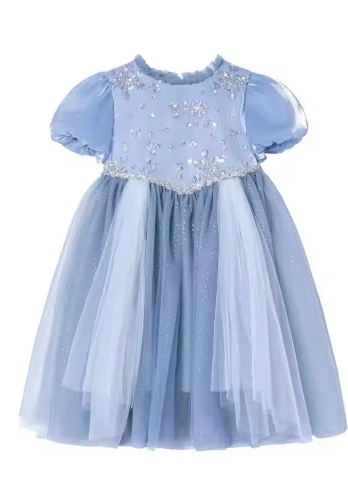 Snowflake Dream Luxe Princess Dress & Cape (limited edition) - Fox Baby & Co