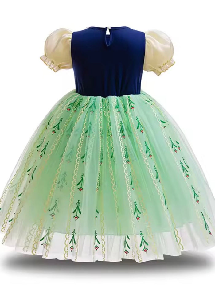 Anna Enchanted Garden Princess Dress Costume