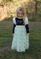 Load image into Gallery viewer, Enchanted Anna Princess Long Sleeve Party Dress Costume - Fox Baby &amp; Co
