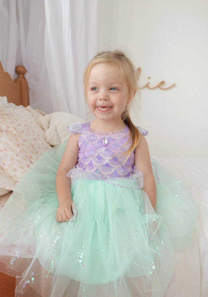 Shimmer Mermaid Princess Party Dress - Fox Baby & Co