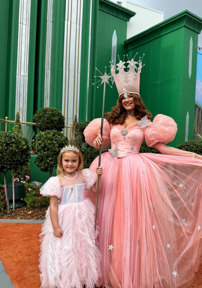 Glinda The Good Witch Wicked Princess Party Dress Costume - Fox Baby & Co