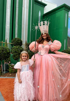Load image into Gallery viewer, Glinda The Good Witch Wicked Princess Party Dress Costume - Fox Baby &amp; Co
