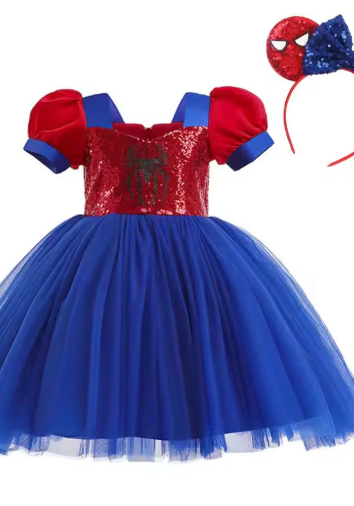 Spider Girl Inspired Tutu Dress & Headband