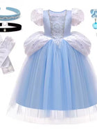 Load image into Gallery viewer, Once Upon a Cinderella Princess Luxe Dress &amp; Accessories
