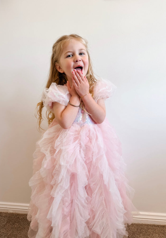 Pretty in Pink Glinda Wicked Princess Party Dress Costume - Fox Baby & Co