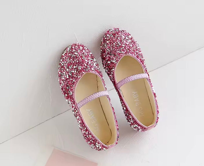 Little Princess Birthday Girl Sparkle Mary Jane Shoe - Fox Baby & Co