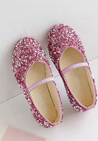 Load image into Gallery viewer, Little Princess Birthday Girl Sparkle Mary Jane Shoe - Fox Baby &amp; Co
