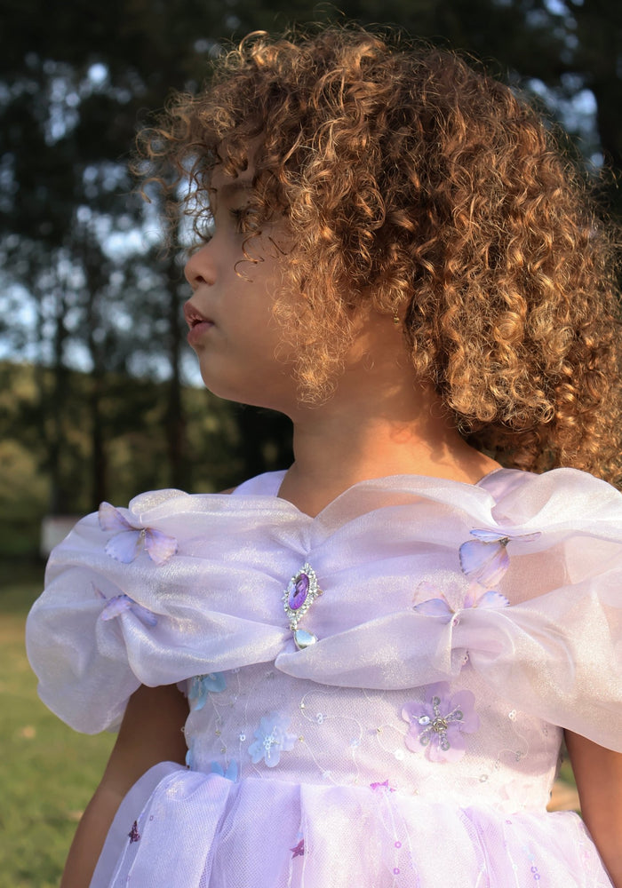 Rapunzel Butterfly Frill Princess Party Dress Costume (Limited Edition) - Fox Baby & Co