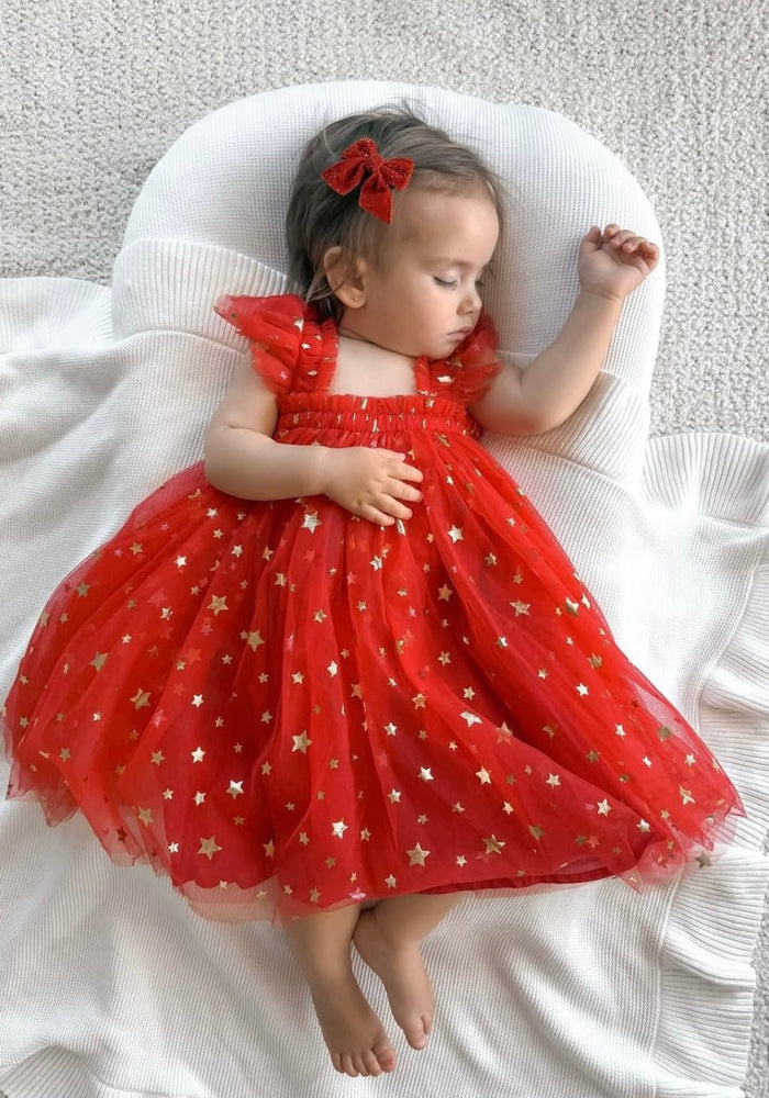 Christmas Mystery Tulle Dress - Limited Stock $45 - Fox Baby & Co