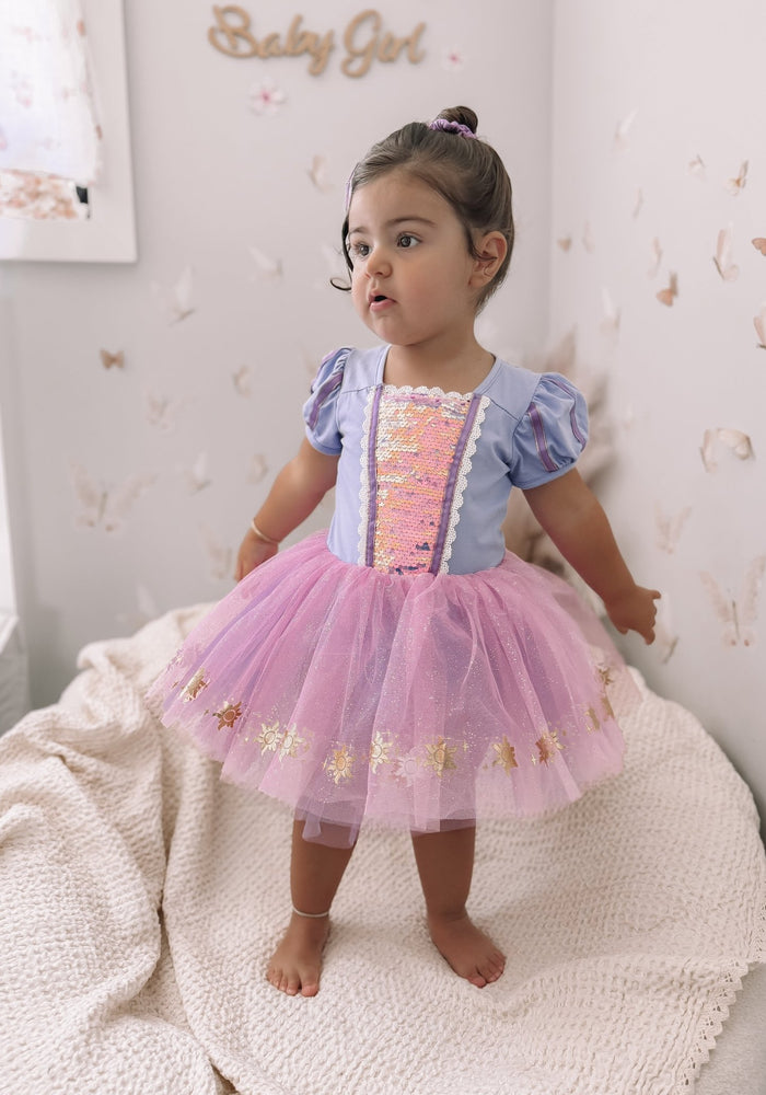 Violet Princess Birthday Tutu - Fox Baby & Co