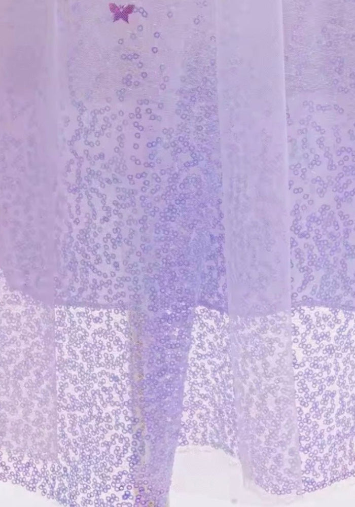 Rapunzel Butterfly Princess Party Puff Sleeve Dress Costume - Fox Baby & Co