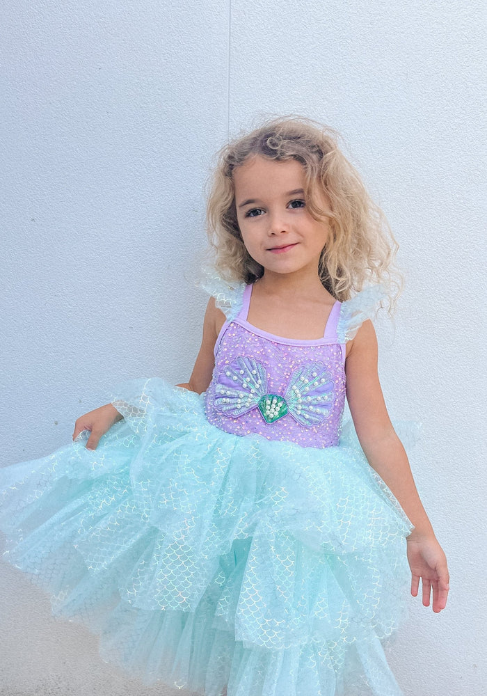 Mermaid Luxe Princess Birthday Party Dress - Fox Baby & Co