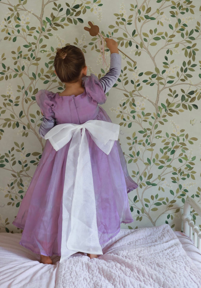 Classic Rapunzel Long Sleeve Princess Luxe Party Dress Costume (pre order) - Fox Baby & Co