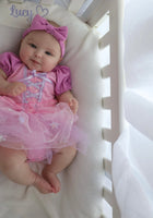 Load image into Gallery viewer, Baby Girls Violet Rapunzel Tutu Tulle Romper with bow - Fox Baby &amp; Co

