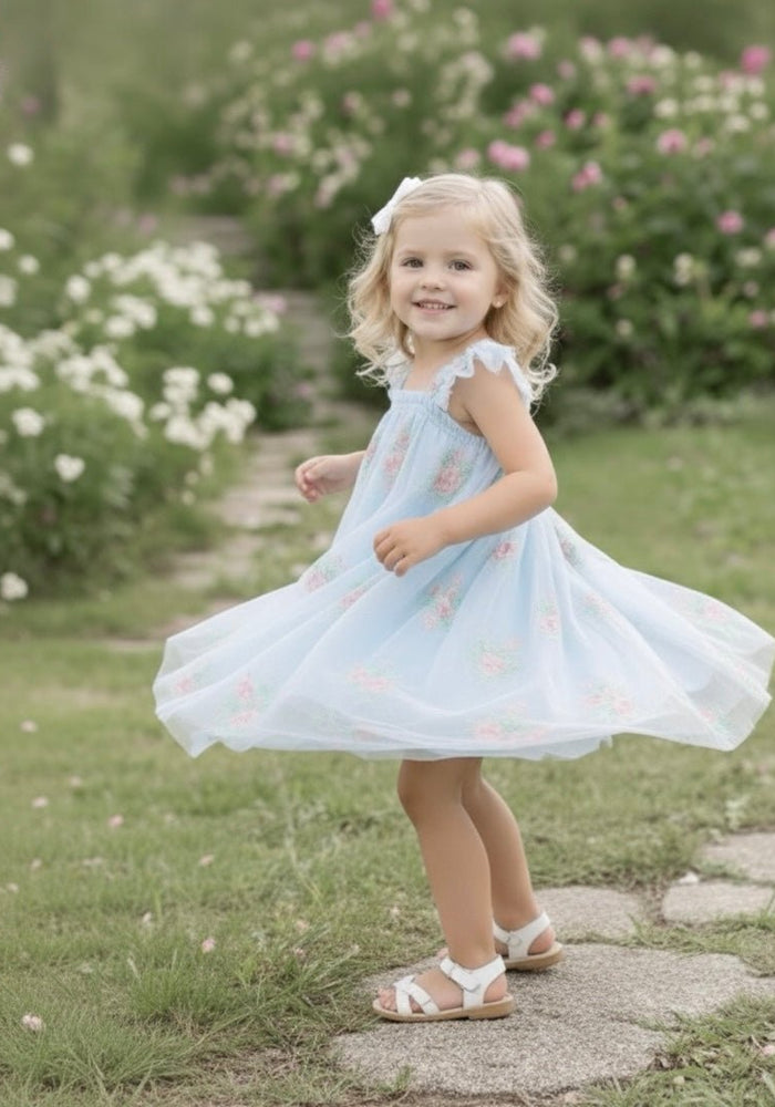 Meadow Belle Tulle Fairy Birthday Dress - Fox Baby & Co
