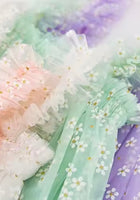 Load image into Gallery viewer, 1st Birthday Kids little girls Arabella Daisy Tulle Dress - Mint (pre order) - Fox Baby &amp; Co

