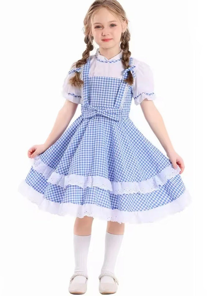 💙 Dorothy Blue Gingham Storybook Dress - Fox Baby & Co