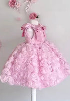 Load image into Gallery viewer, Ophelia Bloom Flower Girl Dress - Pink
