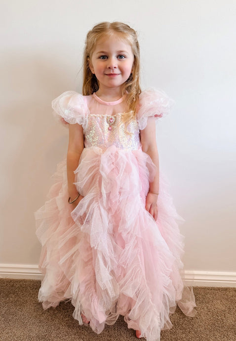 Pretty in Pink Glinda Wicked Princess Party Dress Costume - Fox Baby & Co