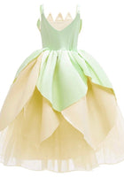 Load image into Gallery viewer, Tiana Whimsical Princess Party Dress (pre order) - Fox Baby &amp; Co
