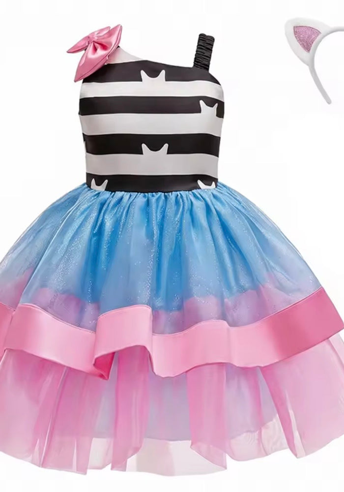 Original Gabby’s Cat Bow Tulle Dress Costume Set