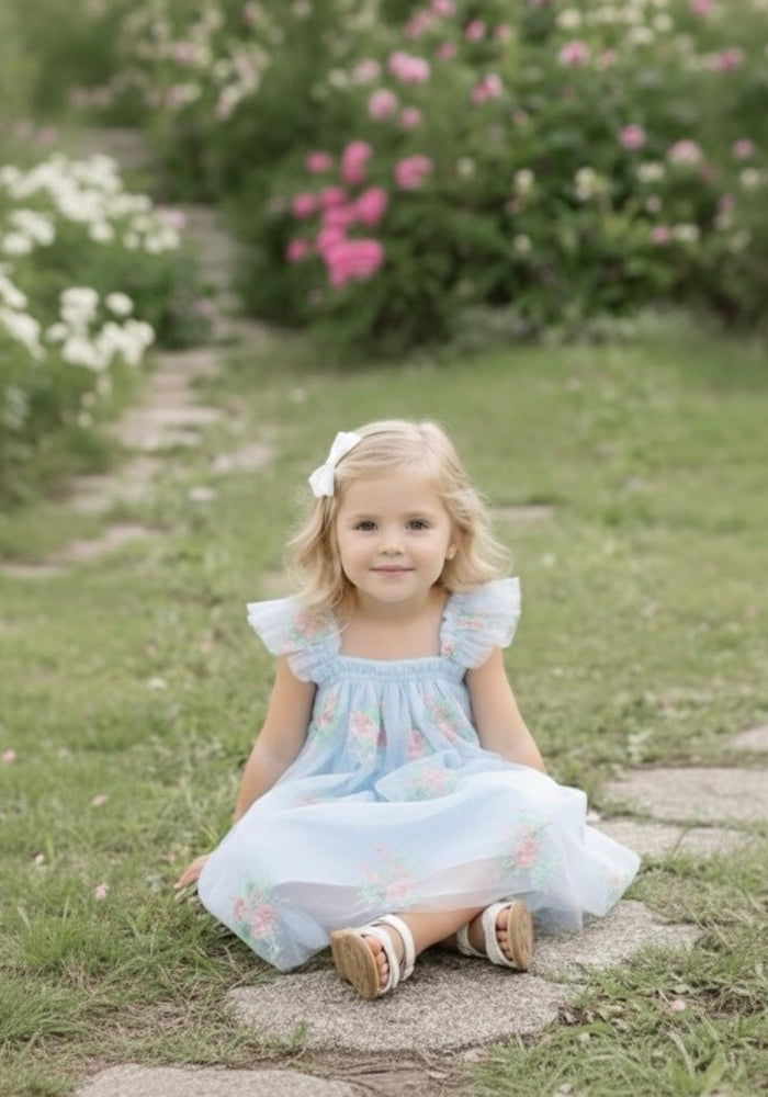 Meadow Belle Tulle Fairy Birthday Dress - Fox Baby & Co