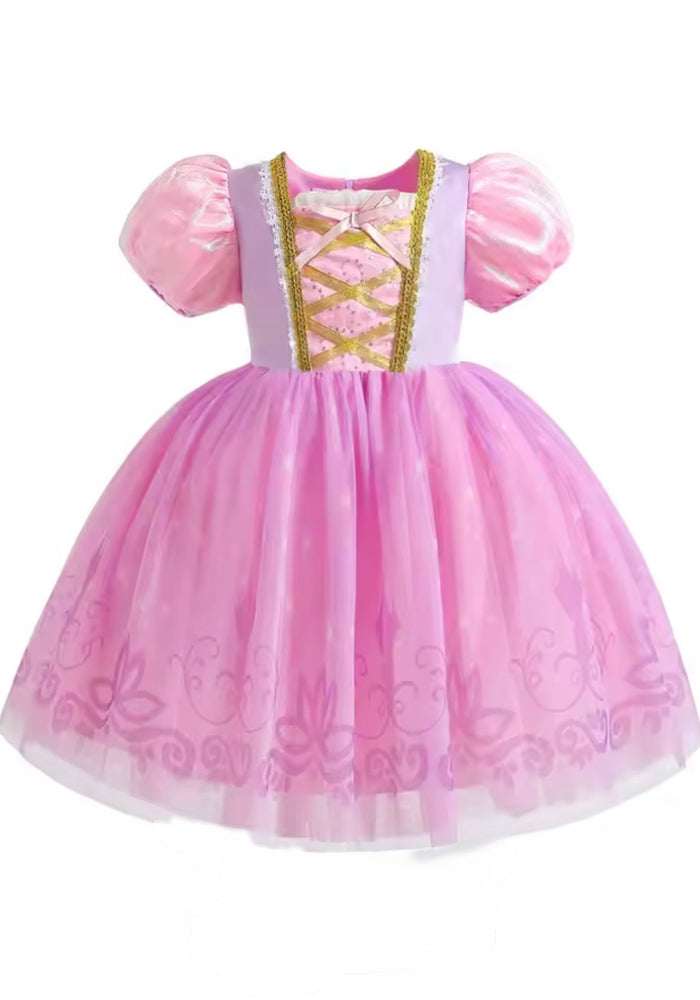 Classic Rapunzel Princess Birthday Luxe Party Dress Costume