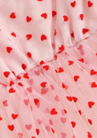 Load image into Gallery viewer, Baby Girls XOXO Tutu Tulle Romper - hearts
