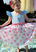 Load image into Gallery viewer, Little Bo Peep Inspired Dress Costume with Headband - Fox Baby &amp; Co
