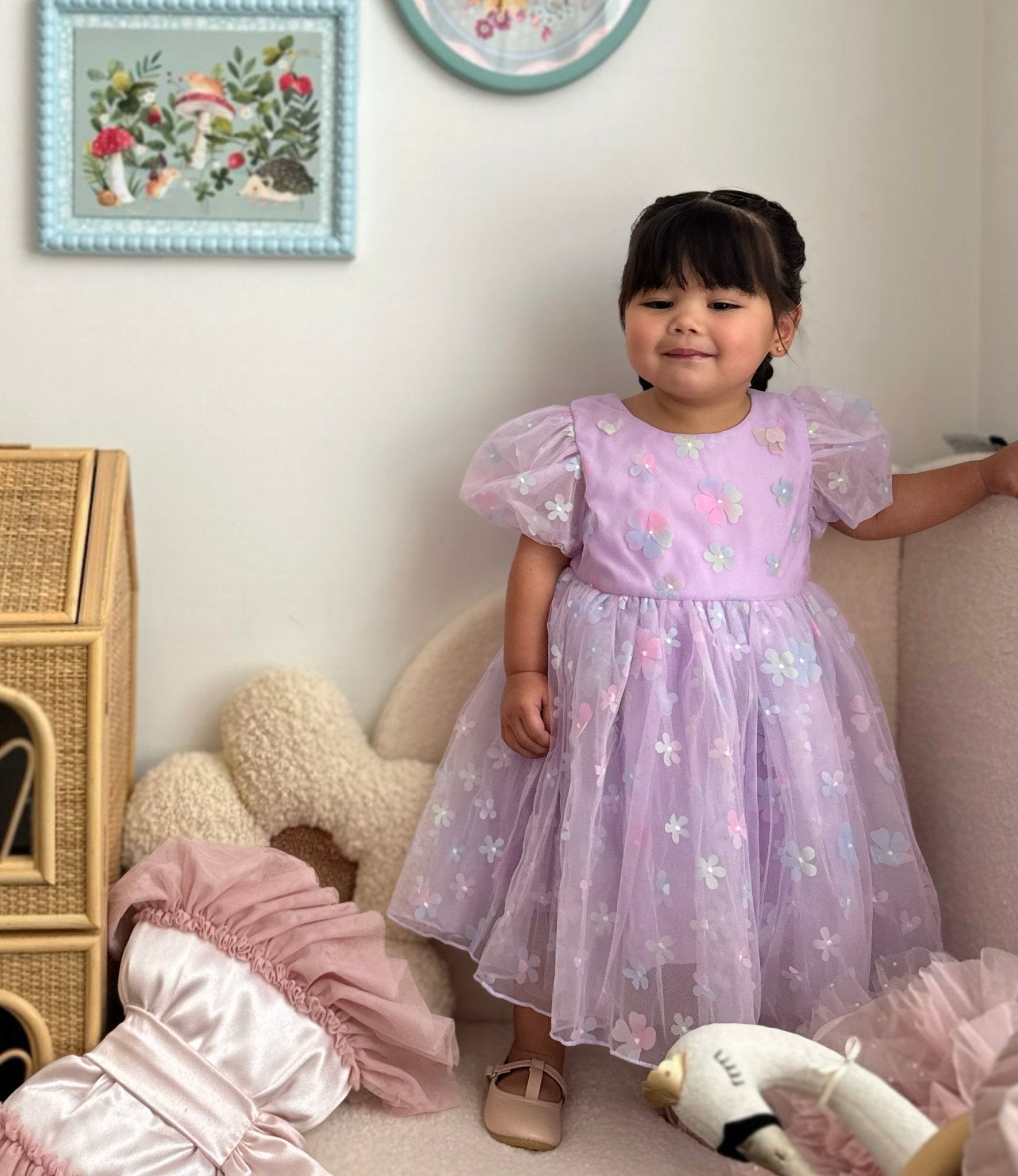 Enchanted Bloom Birthday Party Dress - Fox Baby & Co