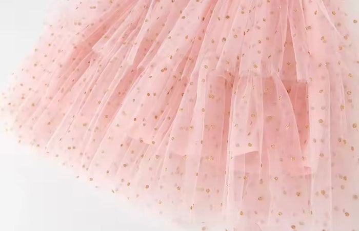 Enchanted Lacey Sparkle Tulle Birthday Dress - Fox Baby & Co