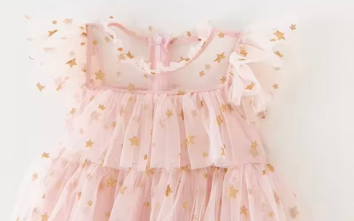 Enchanted Lacey Sparkle Tulle Birthday Dress - Fox Baby & Co