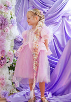 Load image into Gallery viewer, Violet Rapunzel Princess Puff Sleeve Party Dress Costume - Fox Baby &amp; Co
