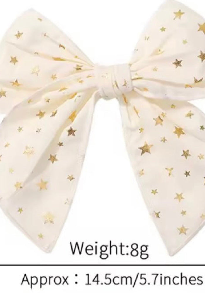 Christmas Large Statement Bow Clip