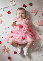 Load image into Gallery viewer, Girl My Sweetheart Tulle Dress - Pink (pre order) - Fox Baby &amp; Co
