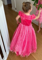 Load image into Gallery viewer, Pink Aurora Butterfly Princess Party Dress Costume &amp; Jewellery Set - Fox Baby &amp; Co
