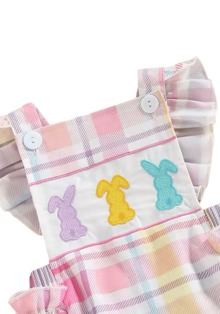 My First Easter Frill Romper & Bow (pre order) - Fox Baby & Co