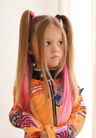 Load image into Gallery viewer, Kids Girls Kpop Style Demon Hunter Rumi Yellow Costume Top, Shorts &amp; Jacket 3 Piece - Fox Baby &amp; Co
