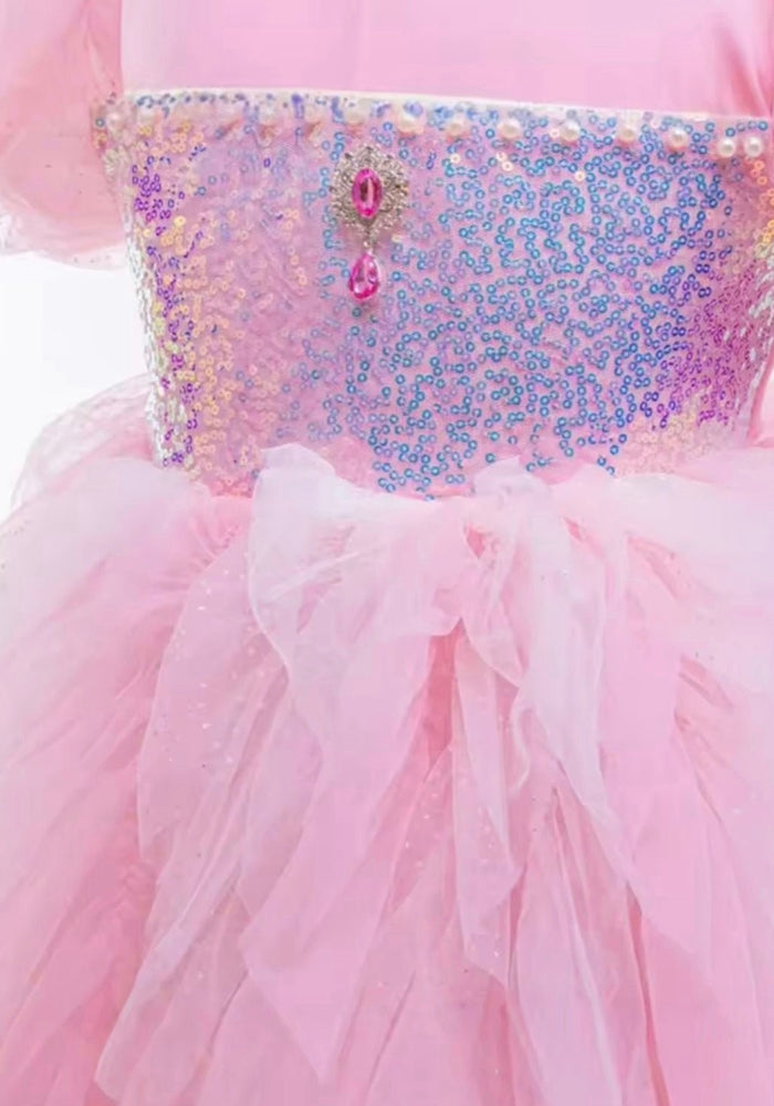 Glinda The Good Witch Wicked Princess Party Dress Costume