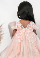 Load image into Gallery viewer, Kids little Girls Aurora Tulle Fairy Birthday Dress - Baby Pink

