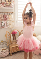 Load image into Gallery viewer, Luxe Ballerina Sparkle Tulle Tutu Leotard - Pink - Fox Baby &amp; Co
