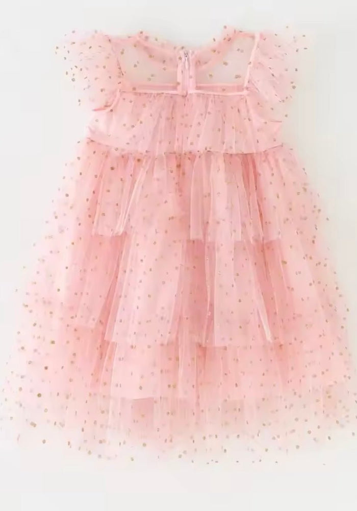 Enchanted Lacey Sparkle Tulle Birthday Dress - Fox Baby & Co