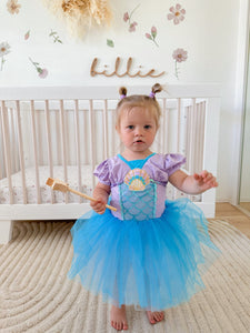 Mermaid Princess Birthday Tutu - Fox Baby & Co