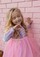 Load image into Gallery viewer, Enchanted Rapunzel Purple Princess Long Sleeve Party Dress Costume - Fox Baby &amp; Co
